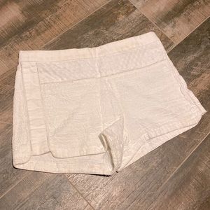 White J. Crew Shorts